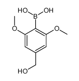 (3,5-DIMETHOXYPHENYL)METHANOL-4-BORONIC ACID结构式