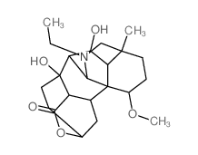 8H-13,3,6a-Ethanylylidene-7,10-methanooxepino[3,4-i]-1-benzazocin-8-one,1-ethyltetradecahydro-12a,14-dihydroxy-6-methoxy-3-methyl-,(3R,6S,6aS,7R,7aS,10S,12aS,13R,13aR,14S,15R)- structure