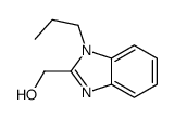 1H-Benzimidazole-2-methanol,1-propyl-(9CI) Structure