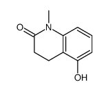 5-hydroxy-1-methyl-3,4-dihydroquinolin-2-one结构式