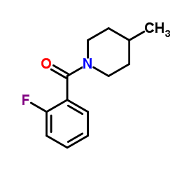 1-(2-Fluorobenzoyl)-4-Methylpiperidine结构式