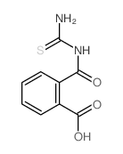 2-(carbamothioylcarbamoyl)benzoic acid结构式