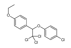 1-chloro-4-[2,2,2-trichloro-1-(4-ethoxyphenyl)ethoxy]benzene Structure