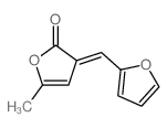 3-(2-furylmethylidene)-5-methyl-furan-2-one Structure