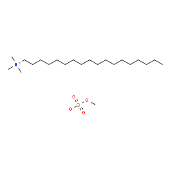 Stearyltrimonium methosulfate structure