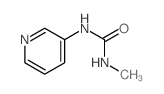 1-methyl-3-pyridin-3-yl-urea structure