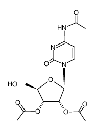 2',3'-O,N4-triacetylcytidine Structure