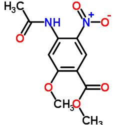 4-乙酰胺基-2-甲氧基-5-硝基苯甲酸甲酯图片