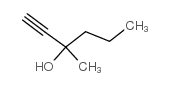 1-Hexyn-3-ol, 3-methyl- structure