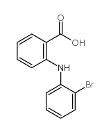 2-(2-bromoanilino)benzoic acid结构式