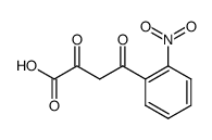 4-(2-nitrophenyl)-2,4-dioxobutanoic acid Structure