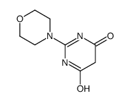 2-Morpholino-4,6(1H,5H)-pyrimidinedione Structure