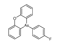 10-(4-fluorophenyl)phenoxarsinine Structure