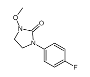 1-(4-fluorophenyl)-3-methoxyimidazolidin-2-one结构式