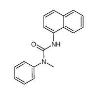 N-methyl-N'-[1]naphthyl-N-phenyl-urea Structure