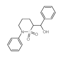 (1,1-dioxo-2-phenyl-thiazinan-6-yl)-phenyl-methanol Structure