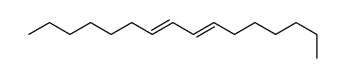 hexadeca-7,9-diene Structure