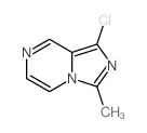 7-chloro-9-methyl-1,4,8-triazabicyclo[4.3.0]nona-2,4,6,8-tetraene结构式