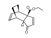 (3aR,4R,7S,7aR)-ethyl 1-oxo-3a,4,7,7a-tetrahydro-1H-4,7-ethanoindene-3a-carboxylate结构式
