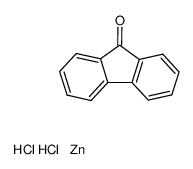 fluoren-9-one, compound with zinc chloride结构式