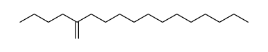 Heptadecane, 5-methylene-结构式