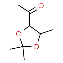 Ethanone, 1-(2,2,5-trimethyl-1,3-dioxolan-4-yl)- (9CI) Structure
