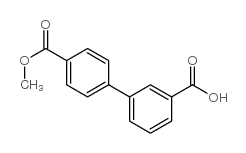 4'-(METHOXYCARBONYL)-[1,1'-BIPHENYL]-3-CARBOXYLIC ACID Structure