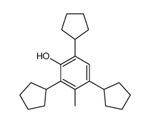 2,4,6-tricyclopentyl-m-cresol Structure