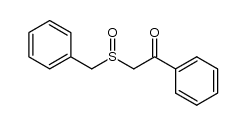 benzyl benzoylmethyl sulphoxide结构式