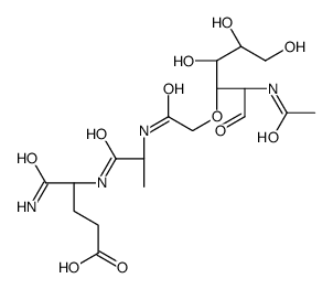 N-acetyl-nor-muramyl-L-alanyl-D-isoglutamine Structure