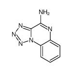 1,2,3,5,9b-戊氮杂环戊并[a]萘-4-胺结构式