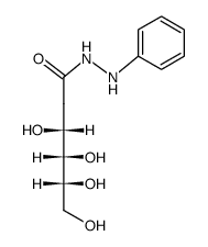 2-Deoxy-D-arabino-hexonic acid (2-phenyl hydrazide) Structure