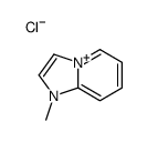 1-methylimidazo[1,2-a]pyridin-4-ium,chloride Structure