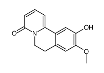 10-hydroxy-9-methoxy-6,7-dihydrobenzo[a]quinolizin-4-one Structure