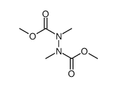 methyl N-[methoxycarbonyl(methyl)amino]-N-methylcarbamate结构式