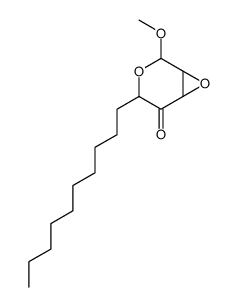 4-decyl-2-methoxy-3,7-dioxabicyclo[4.1.0]heptan-5-one Structure