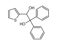 1,1-diphenyl-2-thiophen-2-ylethane-1,2-diol结构式