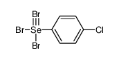 1-chloro-4-(tribromo-λ4-selanyl)benzene Structure