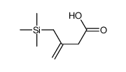 3-(trimethylsilylmethyl)but-3-enoic acid结构式