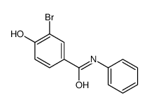 3-bromo-4-hydroxy-N-phenylbenzamide Structure