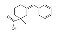 3-benzylidene-1-methylcyclohexane-1-carboxylic acid结构式