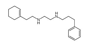 N'-[2-(cyclohexen-1-yl)ethyl]-N-(3-phenylpropyl)ethane-1,2-diamine Structure