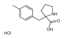(S)-alpha-(4-甲基苄基)-脯氨酸盐酸盐图片
