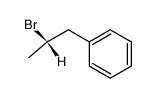 (S)-2-bromo-1-phenylpropane Structure