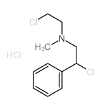 Benzeneethanamine, b-chloro-N-(2-chloroethyl)-N-methyl-,hydrochloride (1:1) picture