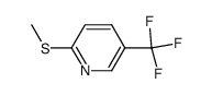 2-(methylthio)-5-(trifluoromethyl)pyridine结构式
