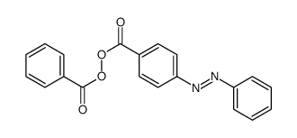 benzoyl 4-phenyldiazenylbenzenecarboperoxoate结构式