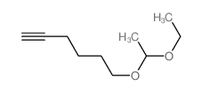 1-Hexyne,6-(1-ethoxyethoxy)- Structure