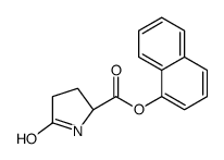 1-naphthyl 5-oxo-L-prolinate Structure