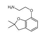 2-[(2,2-Dimethyl-2,3-dihydro-1-benzofuran-7-yl)oxy]ethanamine Structure
